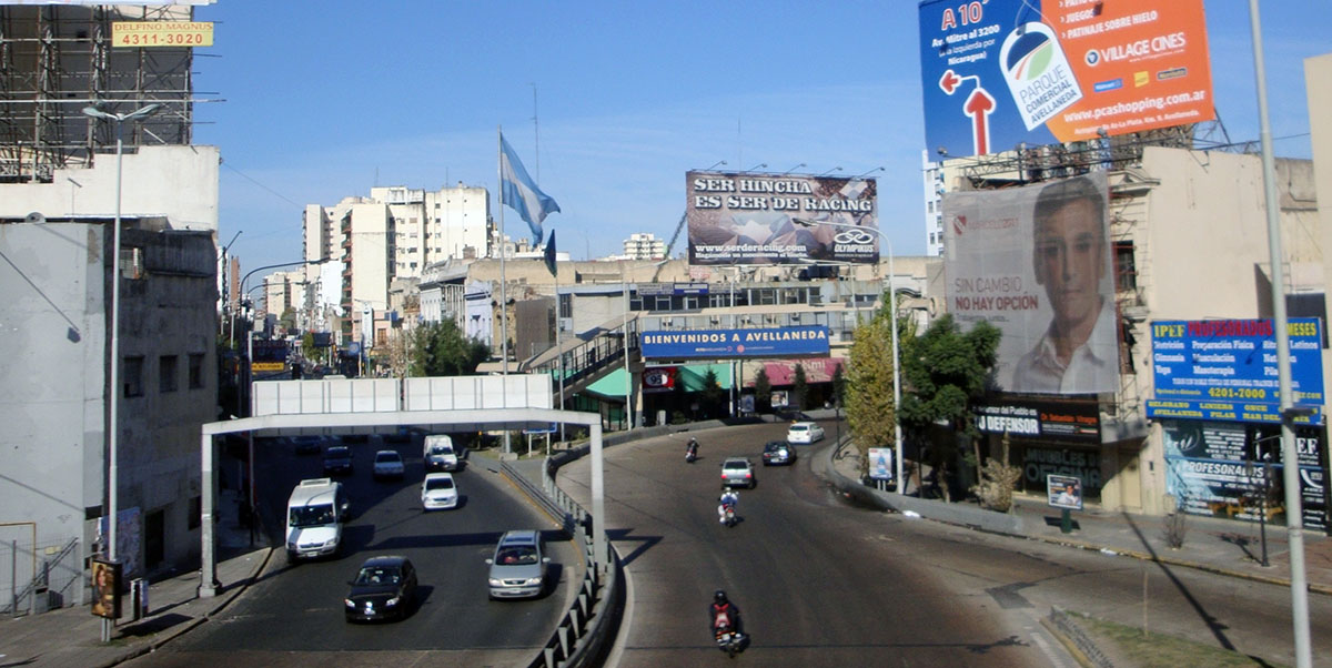 Avellaneda desde Puente Pueyrredon